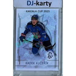2025/26 Real Cards serie 1 #KC-15 Radek Kučeřík Karjala cup 2025/26 Silver xx/22