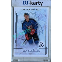 2025/26 Real Cards serie 1 #KC-12 Jak Košťálek Karjala cup 2025/26 Silver xx/22