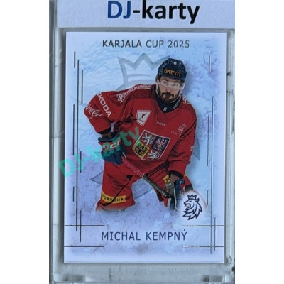 2025/26 Real Cards serie 1 #KC-10 Michal Kempný Karjala cup 2025/26 Silver xx/22