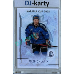 2025/26 Real Cards serie 1 #KC-08 Filip Chlapík Karjala cup 2025/26 Silver xx/22