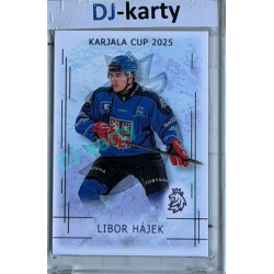 2025/26 Real Cards serie 1 #KC-06 Libor Hájek Karjala cup 2025/26 Silver xx/22