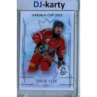 2025/26 Real Cards serie 1 #KC-05 Jakub Flek Karjala cup 2025/26 Silver xx/22