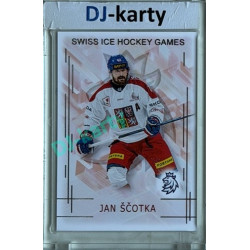 2025/26 Real Cards serie 1 #SHG-22 Jan Ščotka Swiss ice hockey games 2025/26 Silver xx/22