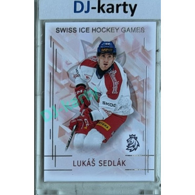 2025/26 Real Cards serie 1 #SHG-21 Lukáš Sedlák Swiss ice hockey games 2025/26 Silver xx/22