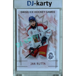 2025/26 Real Cards serie 1 #SHG-20 Jan Rutta Swiss ice hockey games 2025/26 Silver xx/22