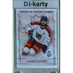 2025/26 Real Cards serie 1 #SHG-19 Lukáš Rousek Swiss ice hockey games 2025/26 Silver xx/22