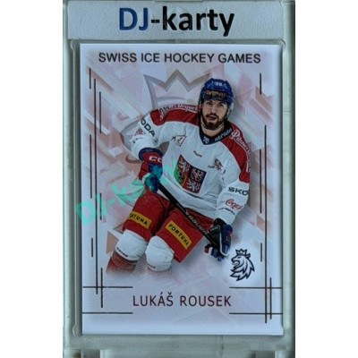 2025/26 Real Cards serie 1 #SHG-19 Lukáš Rousek Swiss ice hockey games 2025/26 Silver xx/22