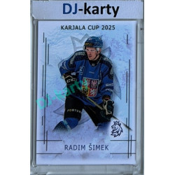 2025/26 Real Cards serie 1 #KC-24 Radim Šimek Karjala cup 2025/26 Silver xx/22