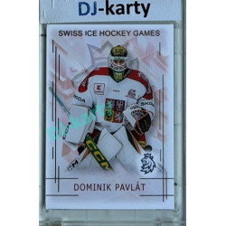 2025/26 Real Cards serie 1 #SHG-17 Dominik Pavlát Swiss ice hockey games 2025/26 Silver xx/22