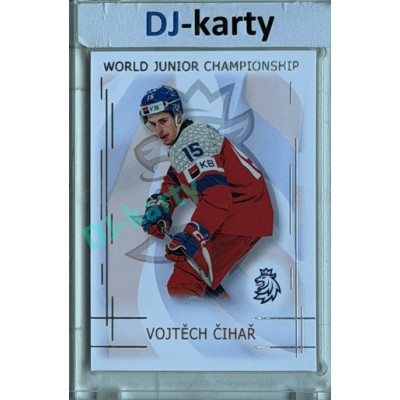 2025/26 Real Cards serie 1 #U20-03 Vojtěch Čihař World junior Championship U20 2025/26 Silver xx/22