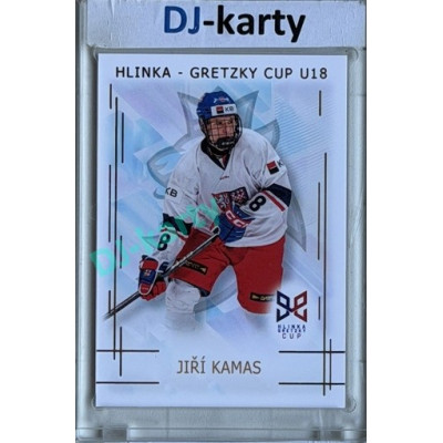 2025/26 Real Cards serie 1 #HG-08 Jiří Kamas Hlinka-Gretzky cup U18 Silver xx/22