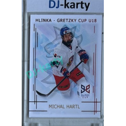 2025/26 Real Cards serie 1 #HG-04 Michal Hartl Hlinka-Gretzky cup U18 Red xx/12