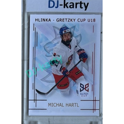2025/26 Real Cards serie 1 #HG-04 Michal Hartl Hlinka-Gretzky cup U18 Red xx/12