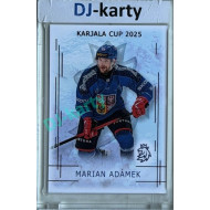 2025/26 Real Cards serie 1 #KC-01 Marian Adámek Karjala cup 2025/26 Red xx/12