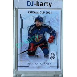2025/26 Real Cards serie 1 #KC-01 Marian Adámek Karjala cup 2025/26 Red xx/12
