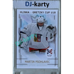 2025/26 Real Cards serie 1 #HG-14 Martin Psohlavec Hlinka-Gretzky cup U18 Red xx/12