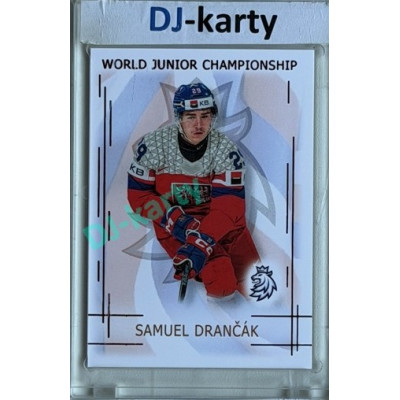 2025/26 Real Cards serie 1 #U20-04 Samuel Drančák World junior Championship U20 2025/26 Red xx/12