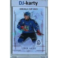 2025/26 Real Cards serie 1 #KC-06 Libor Hájek Karjala cup 2025/26 Red xx/12