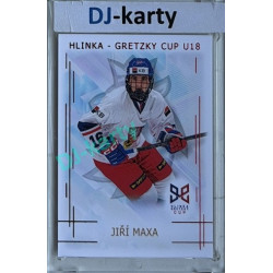 2025/26 Real Cards serie 1 #HG-10 Jiří Maxa Hlinka-Gretzky cup U18 Red xx/12