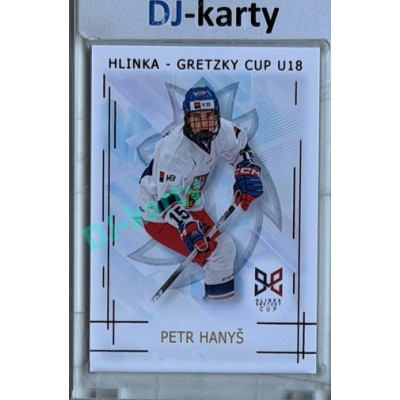 2025/26 Real Cards serie 1 #HG-03 Petr Hanyš Hlinka-Gretzky cup U18 Red xx/12