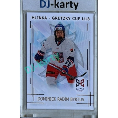2025/26 Real Cards serie 1 #HG-02 Dominik Radim Byrtus Hlinka-Gretzky cup U18 Red xx/12