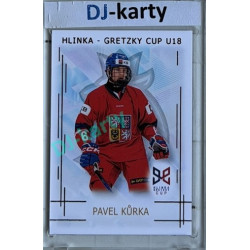 2025/26 Real Cards serie 1 #HG-09 Pavel Kůrka Hlinka-Gretzky cup U18 Red xx/12