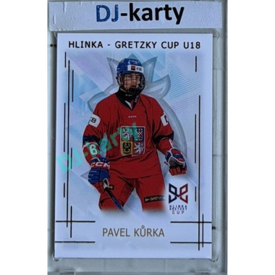 2025/26 Real Cards serie 1 #HG-09 Pavel Kůrka Hlinka-Gretzky cup U18 Red xx/12