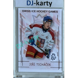 2025/26 Real Cards serie 1 #SHG-24 Jiří Ticháček Swiss ice hockey games 2025/26 Red xx/12