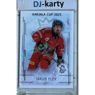2025/26 Real Cards serie 1 #KC-05 Jakub Flek Karjala cup 2025/26 Red xx/12