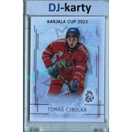 2025/26 Real Cards serie 1 #KC-03 Tomáš Cibulka Karjala cup 2025/26 Red xx/12