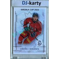 2025/26 Real Cards serie 1 #KC-02 Ondřej Beránek Karjala cup 2025/26 Red xx/12