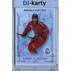 2025/26 Real Cards serie 1 #KC-16 Daniel Kurovský Karjala cup 2025/26 Red xx/12