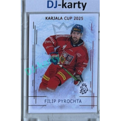 2025/26 Real Cards serie 1 #KC-19 Filip Pyrochta Karjala cup 2025/26 Red xx/12