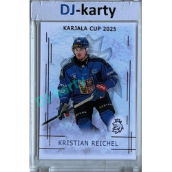 2025/26 Real Cards serie 1 #KC-20 Kristian Reichel Karjala cup 2025/26 Red xx/12