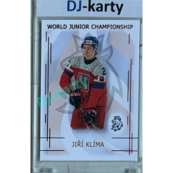 2025/26 Real Cards serie 1 #U20-11 Jiří Klíma World junior Championship U20 2025/26 Red xx/12