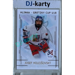 2025/26 Real Cards serie 1 #HG-05 Josef Holejšovský Hlinka-Gretzky cup U18 Red xx/12