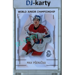 2025/26 Real Cards serie 1 #U20-20 Max Pšenička World junior Championship U20 2025/26 Red xx/12