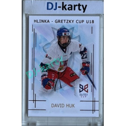 2025/26 Real Cards serie 1 #HG-06 David Huk Hlinka-Gretzky cup U18 Red xx/12