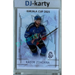 2025/26 Real Cards serie 1 #KC-26 Radim Zohorna Karjala cup 2025/26 Red xx/12