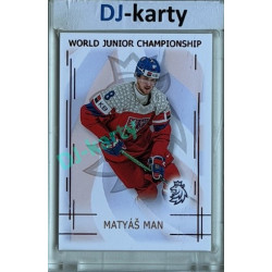 2025/26 Real Cards serie 1 #U20-13 Matyáš Man World junior Championship U20 2025/26 Red xx/12