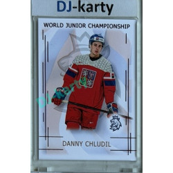 2025/26 Real Cards serie 1 #U20-09 Danny Chludil World junior Championship U20 2025/26 Red xx/12