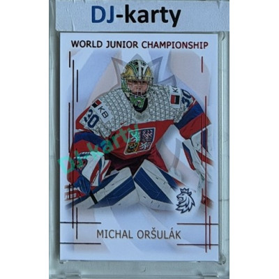 2025/26 Real Cards serie 1 #U20-18 Michal Oršulák World junior Championship U20 2025/26 Red xx/12