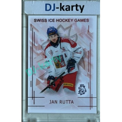 2025/26 Real Cards serie 1 #SHG-20 Jan Rutta Swiss ice hockey games 2025/26 Red xx/12