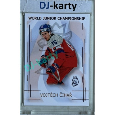 2025/26 Real Cards serie 1 #U20-03 Vojtěch Čihař World junior Championship U20 2025/26 Red xx/12