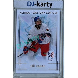 2025/26 Real Cards serie 1 #HG-08 Jiří Kamas Hlinka-Gretzky cup U18 Red xx/12