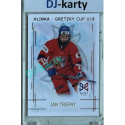 2025/26 Real Cards serie 1 #HG-23 Jan Trefný Hlinka-Gretzky cup U18 Red xx/12
