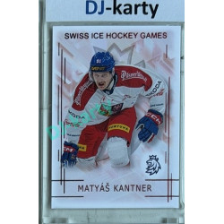 2025/26 Real Cards serie 1 #SHG-08 Matyáš Kantner Swiss ice hockey games 2025/26 Red xx/12