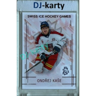 2025/26 Real Cards serie 1 #SHG-09 Ondřej Kaše Swiss ice hockey games 2025/26 Red xx/12