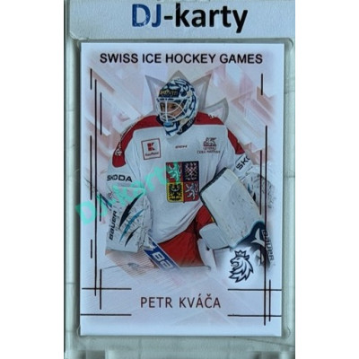 2025/26 Real Cards serie 1 #SHG-16 Petr Kváča Swiss ice hockey games 2025/26 Red xx/12