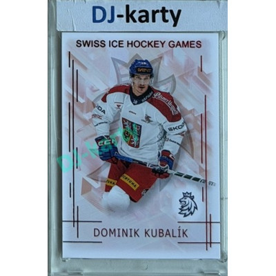 2025/26 Real Cards serie 1 #SHG-14 Dominik Kubalík Swiss ice hockey games 2025/26 Red xx/12